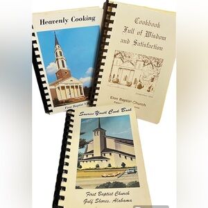 Vintage Cookbooks Baptist church southern states
